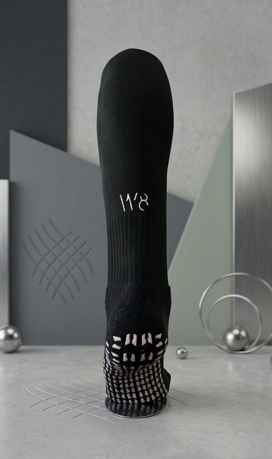 Pro Grip Socks Knee Length - Black / White