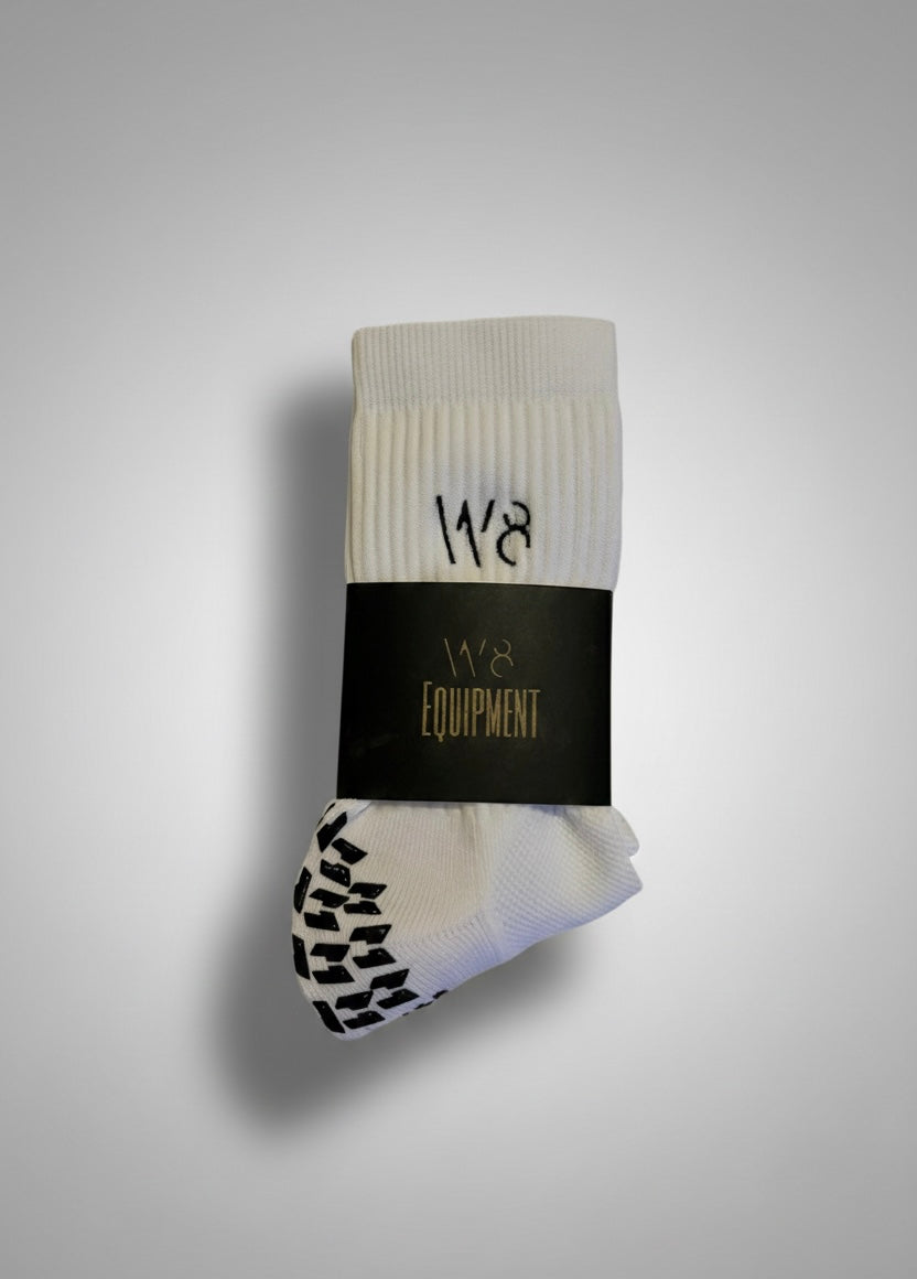 Performance Grip Socks (White/Black)